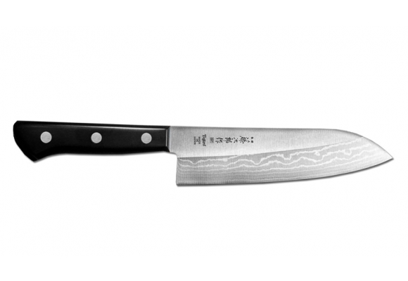 Tojiro Basic Damascus VG-10 nóż Santoku 170