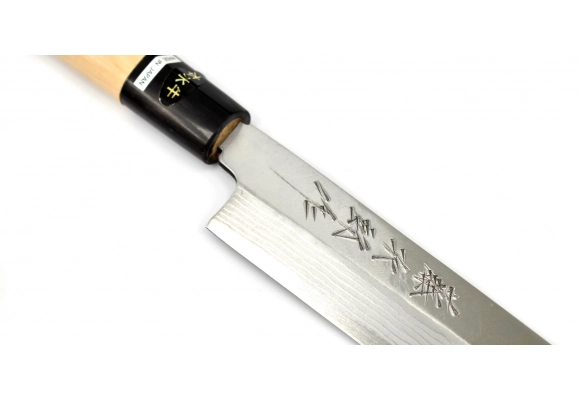 Tojiro Aogami Damast nóż Yanagi-Sashimi 240