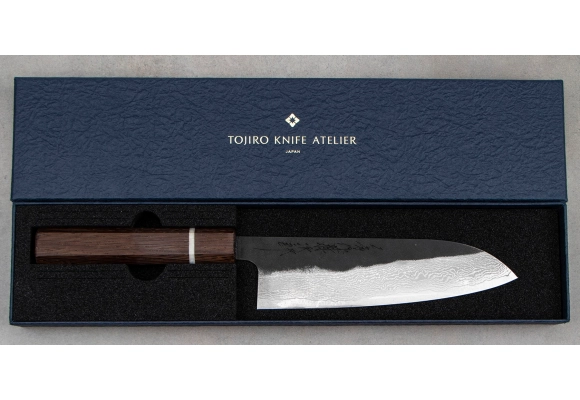 Nóż Tojiro Atelier WM Forged VG-10 Santoku 16.5 cm