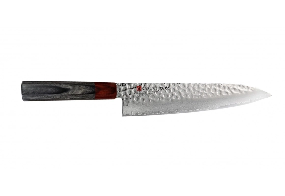 Nóż Kasumi KURO Gyuto 210 mm Gure